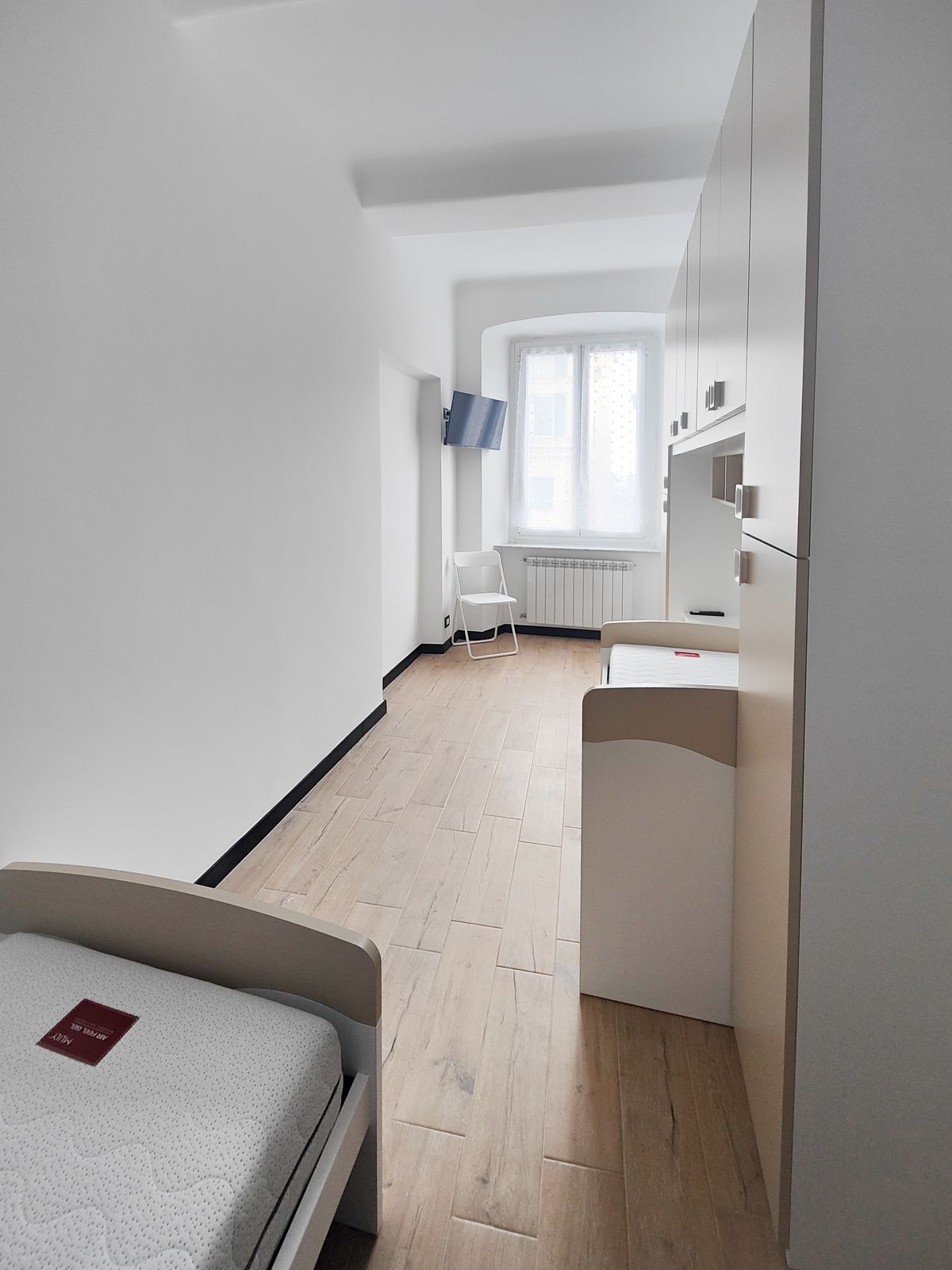 Camera con letto singolo – appartamento Sampierdarena, Genova